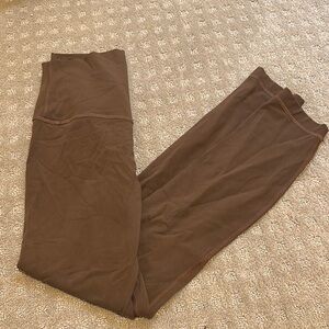 Brown Lululemon Align leggings